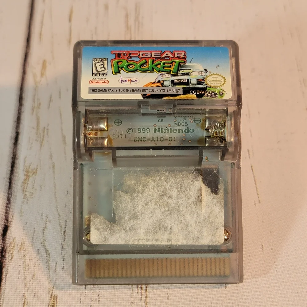 Gameboy Color Top Gear Rocket Racing Game Cartridge Only Tested